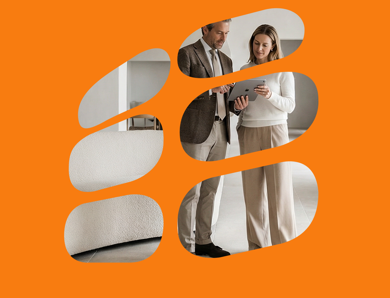 grafica pompecalore valutazione consulenza energetica casa da tablet