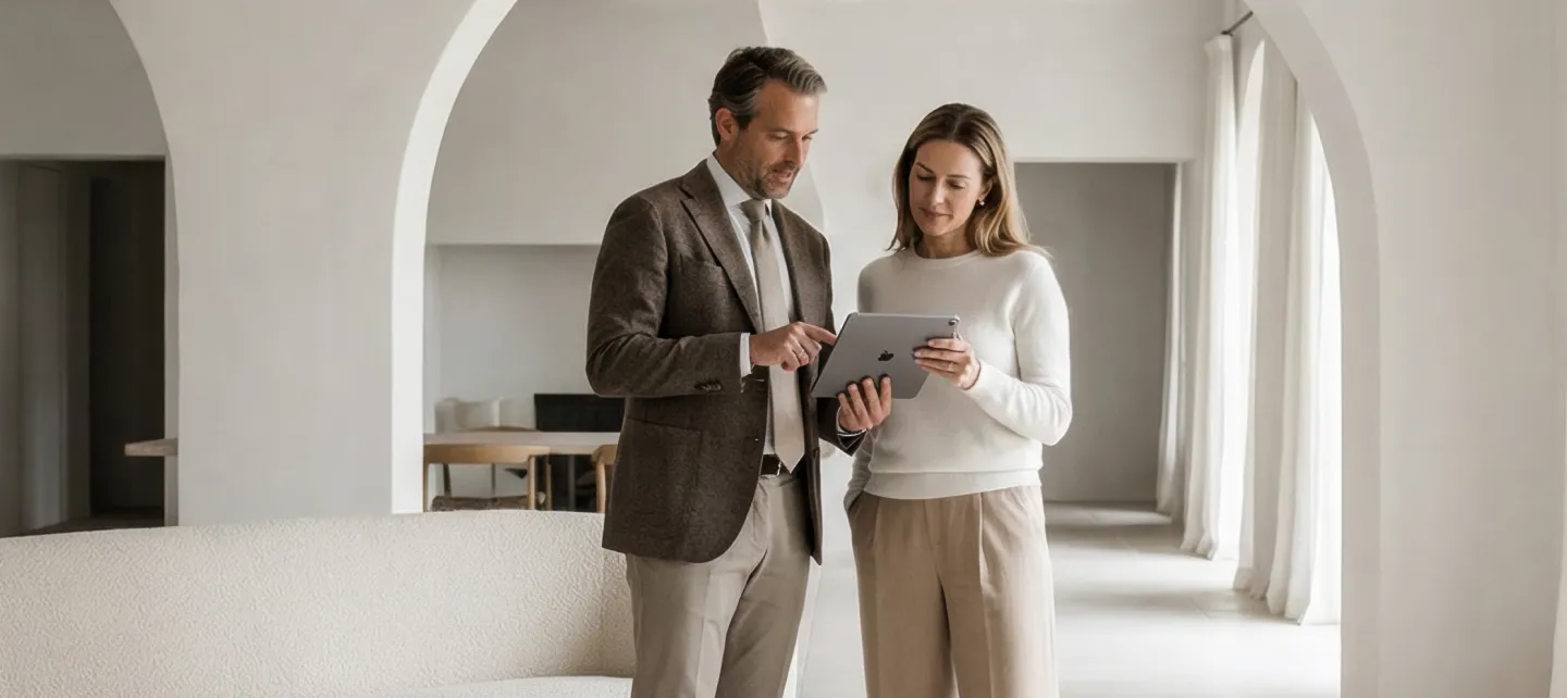 valutazione consulenza energetica casa da tablet