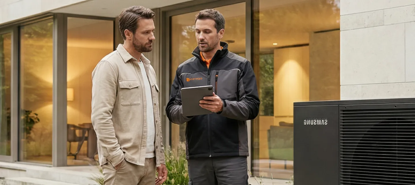 Valutazione prestazioni pompa di calore Samsung